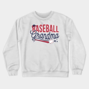 Baseball Grandma Crewneck Sweatshirt